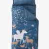 Cosy Wrap En Polyester Avec Oreiller Intégré FORET ENCHANTEE Bleu - Vertbaudet -Literie Pour Bébé cosy wrap en polyester avec oreiller integre foret enchantee