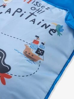 Cosy Wrap En Polyester Avec Oreiller Intégré HISSEZ OH ! Bleu / Multicolore - Vertbaudet -Literie Pour Bébé cosy wrap en polyester avec oreiller integre hissez oh 1 3