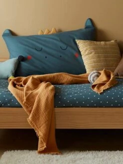 Couverture En Gaze De Coton Bio Caramel - Vertbaudet -Literie Pour Bébé couverture en gaze de coton bio 2