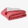 Couvre-lit EDEN INDIA Rose / Multicolore - Vertbaudet -Literie Pour Bébé couvre lit eden india