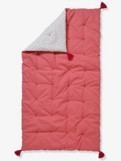 Couvre-lit EDEN INDIA Rose / Multicolore - Vertbaudet -Literie Pour Bébé couvre lit eden india 4