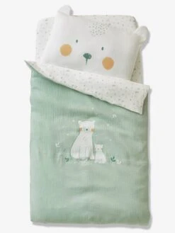 Literie Pour Bébé -Literie Pour Bébé drap housse bebe en gaze de coton my little bear 1