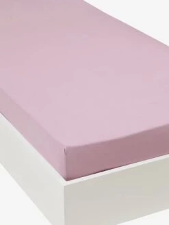 Drap-housse Enfant En Jersey Extensible Uni Couleur Gris - Vertbaudet -Literie Pour Bébé drap housse enfant en jersey extensible uni couleur 2