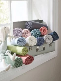 Drap-housse Uni Enfant Oeko-Tex® écru - Vertbaudet -Literie Pour Bébé drap housse uni enfant oeko tex 3