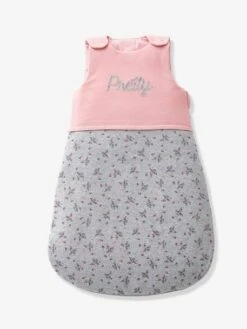 Gigoteuse Manches Amovibles PRETTY BABY Rose / Multicolore - Vertbaudet -Literie Pour Bébé gigoteuse manches amovibles pretty baby 1