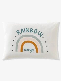 Housse De Couette Bébé MINI ZOO Blanc / Multicolore - Vertbaudet -Literie Pour Bébé housse de couette bebe mini zoo 1