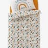 Housse De Couette Bébé MINI ZOO Blanc / Multicolore - Vertbaudet -Literie Pour Bébé housse de couette bebe mini zoo