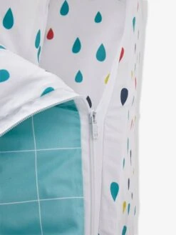 Parure Caradou "facile à Border" Avec Couette PIN PON PIN Bleu - Vertbaudet -Literie Pour Bébé parure caradou facile a border avec couette pin pon pin 2