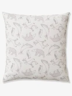 Parure Housse De Couette + Taie D'oreiller Enfant En Coton Bio* Ô MA BANQUISE Marine / écru - Vertbaudet 10 Parure Housse De Couette + Taie D'oreiller Enfant En Coton Bio* Ô MA BANQUISE Marine / écru - Vertbaudet -Literie Pour Bébé parure housse de couette taie doreiller enfant en coton bio o ma banquise 2