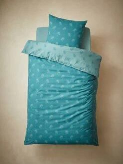 Parure Housse De Couette + Taie D'oreiller Enfant PALMIERS Terracotta - Vertbaudet -Literie Pour Bébé parure housse de couette taie doreiller enfant palmiers 4