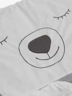 Sac De Couchage OURS Gris Clair - Vertbaudet -Literie Pour Bébé sac de couchage ours 2