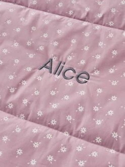 Sac De Couchage Personnalisable Marguerites Violet - Vertbaudet -Literie Pour Bébé sac de couchage personnalisable marguerites 4