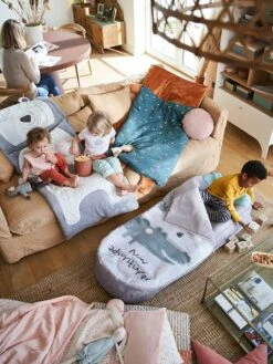 Sac De Couchage Readybed® Avec Matelas Intégré SAFARI Gris - Vertbaudet -Literie Pour Bébé sac de couchage readybed avec matelas integre safari 3