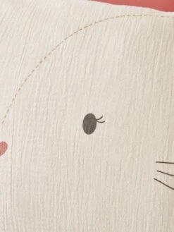 Taie D'oreiller Bébé En Gaze De Coton GRENIER écru - Vertbaudet -Literie Pour Bébé taie doreiller bebe en gaze de coton grenier 2