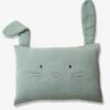 Taie D'oreiller Bébé En Gaze De Coton MENTHE A L'EAU Vert - Vertbaudet -Literie Pour Bébé taie doreiller bebe en gaze de coton menthe a leau