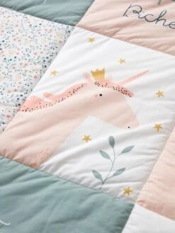 Tapis De Sol Patchwork FORET ENCHANTEE Rose / Multicolore - Vertbaudet 12 Tapis De Sol Patchwork FORET ENCHANTEE Rose / Multicolore - Vertbaudet -Literie Pour Bébé tapis de sol patchwork foret enchantee 4