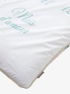 Tapis Photo Bébé EAU DE ROSE écru / Rose - Vertbaudet -Literie Pour Bébé tapis photo bebe eau de rose 3