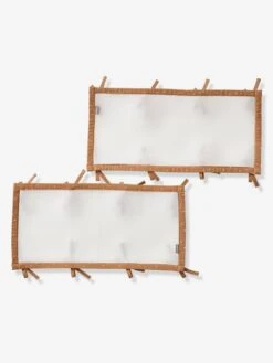 Tour De Lit Respirant Petit Nomade écru / Camel - Vertbaudet -Literie Pour Bébé tour de lit respirant petit nomade 1