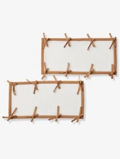 Tour De Lit Respirant Petit Nomade écru / Camel - Vertbaudet -Literie Pour Bébé tour de lit respirant petit nomade 2